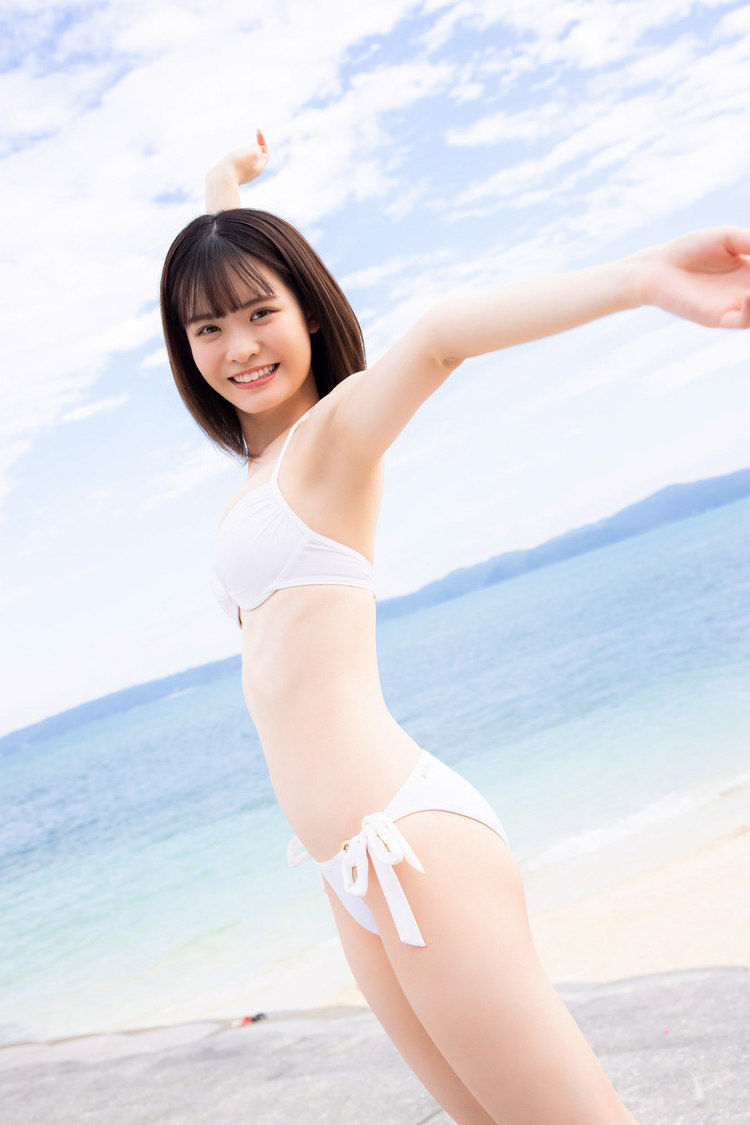 『SPA!デジタル写真集 ミスSPA!2021山本栞「はじめまして①』誌面カット