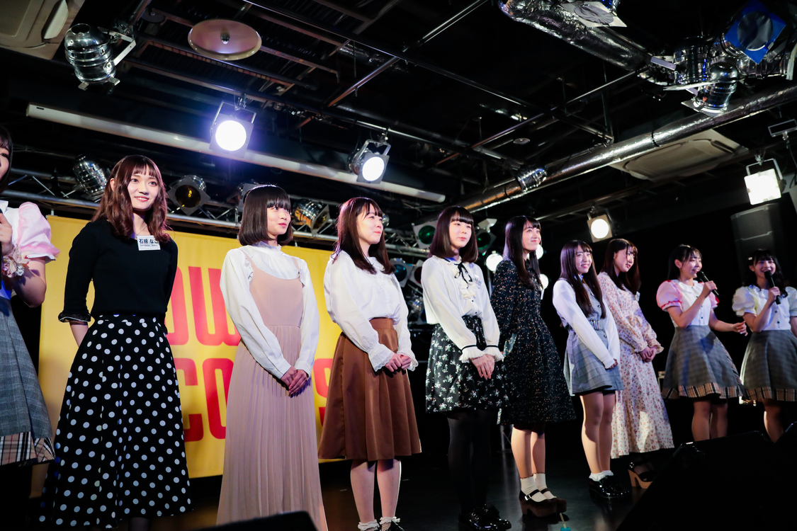 ＜神が宿る場所〜ROAD TO 豊洲PIT 最終候補メンバー発表〜＞｜タワーレコード渋谷店B1F CUTUP STUDIO（2019年3月24日）