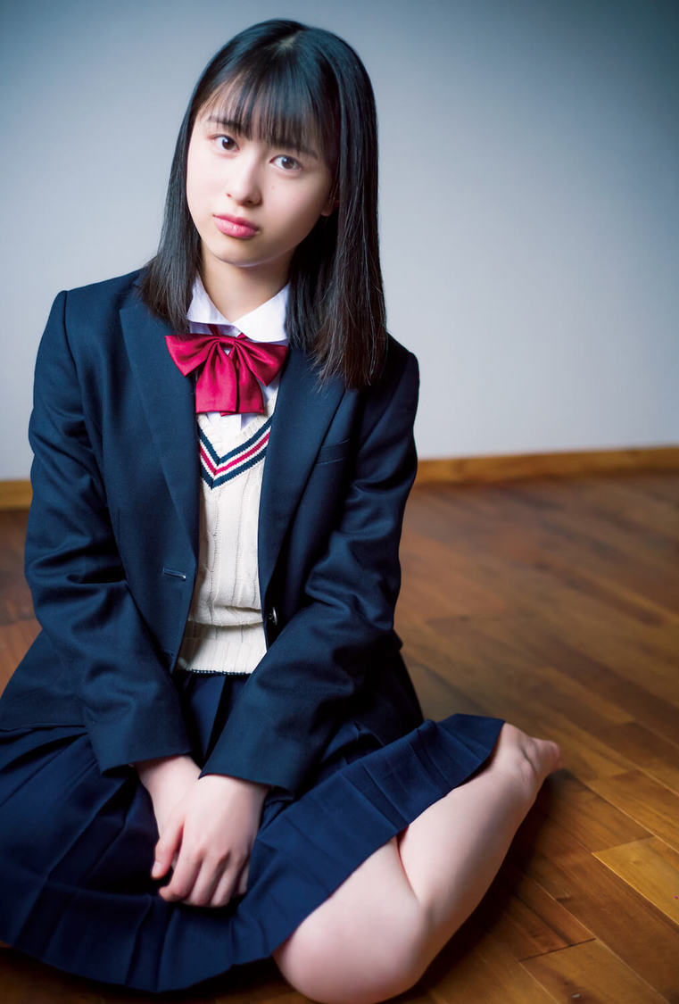 『B.L.T.graduation2022中学卒業』TOKYO NEWS magazine&mook（honto）購入特典ポストカード【平山遊季（アンジュルム）】