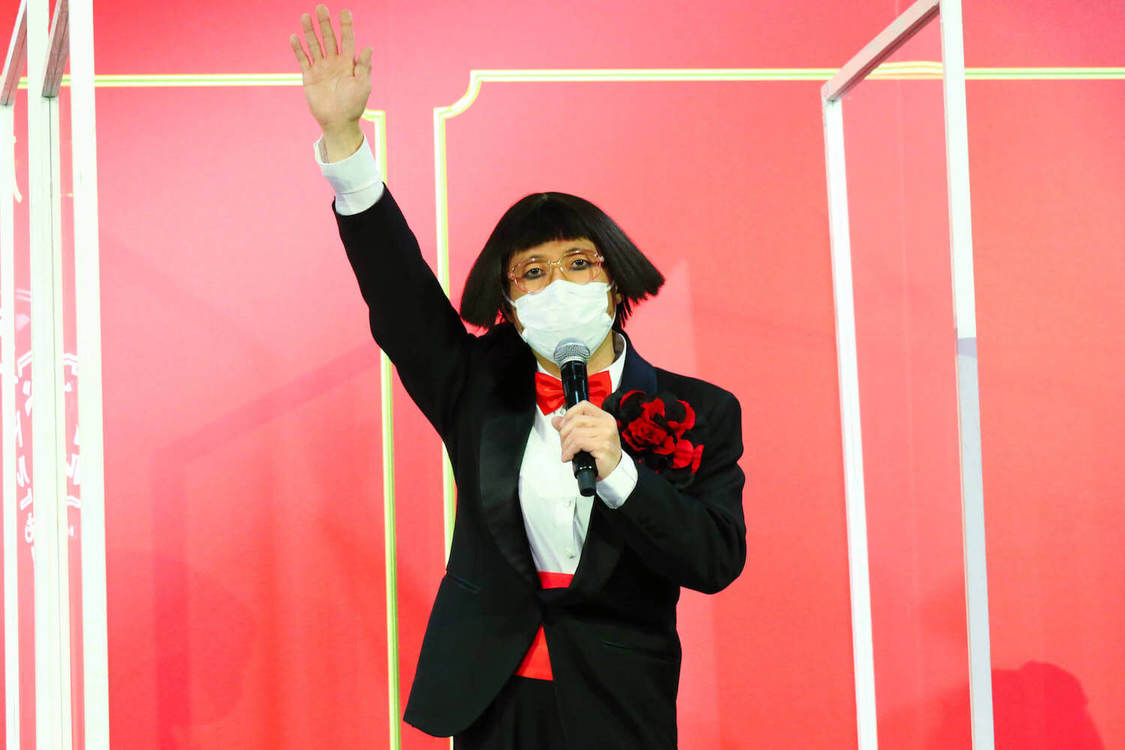 吉本新喜劇＜ぐれいてすと な 笑まん＞開催発表会見（2022年3月10日）