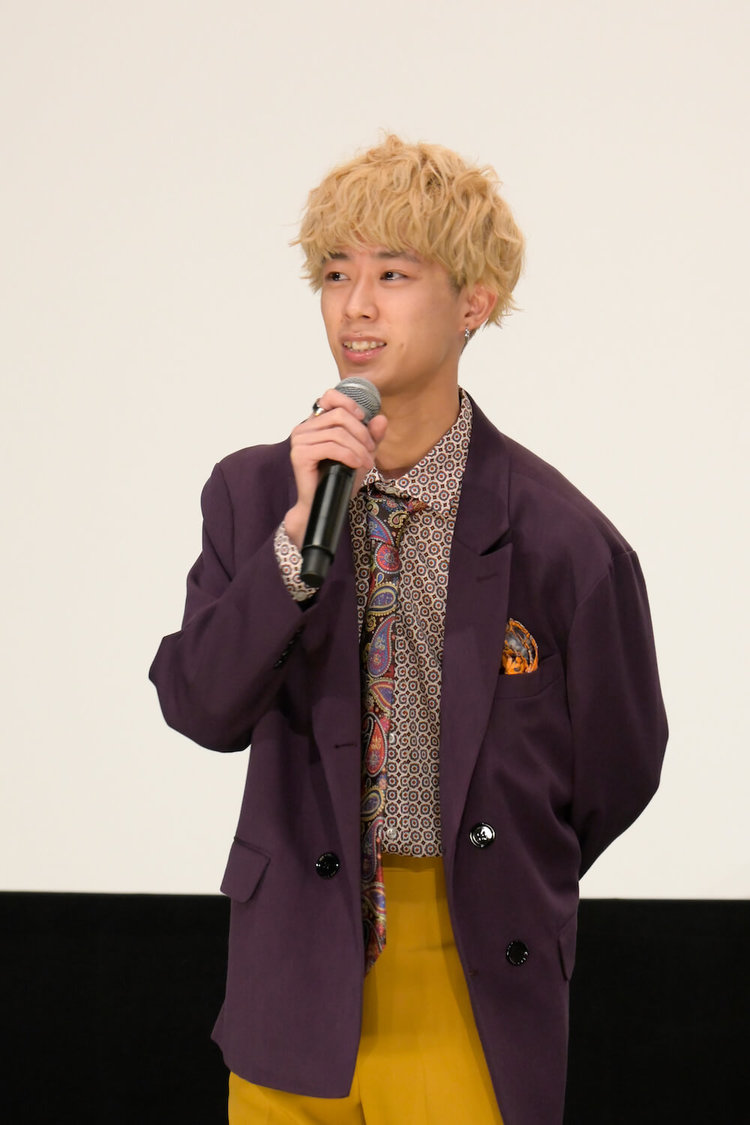 NARITO『世の中にたえて桜のなかりせば』＜完成披露舞台挨拶＞（2022年3月10日）