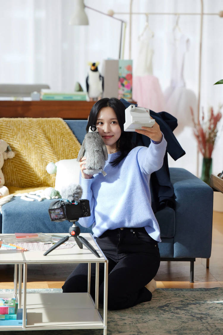 MINA『PITERA&Me（ピテラと私）』ビハインドザシーン撮影裏側キャプチャ画像