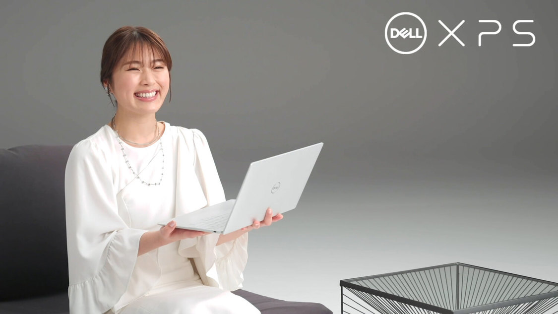 動画「DELL XPS 未来ラボ - 渋谷凪咲さん コメント」より