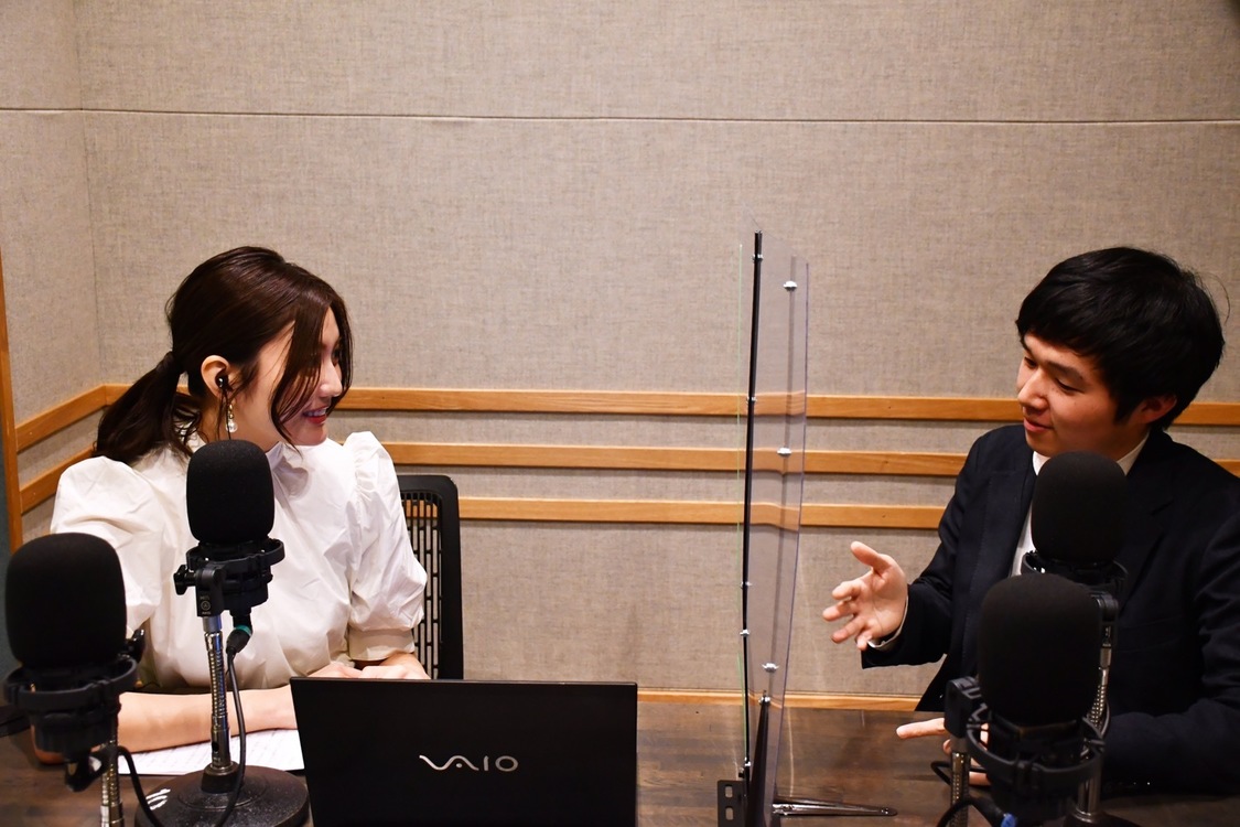  MBSラジオ『林ゆめの教えて！エコノミスト』オフショット