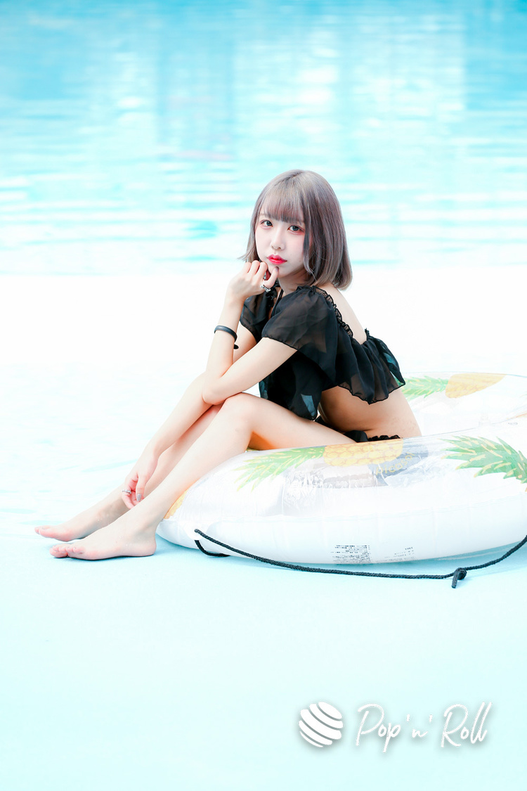 柊木りおな＜SUMMERLAND IDOL CARNIVAL＞（3月19日／撮影：河邉有実莉）