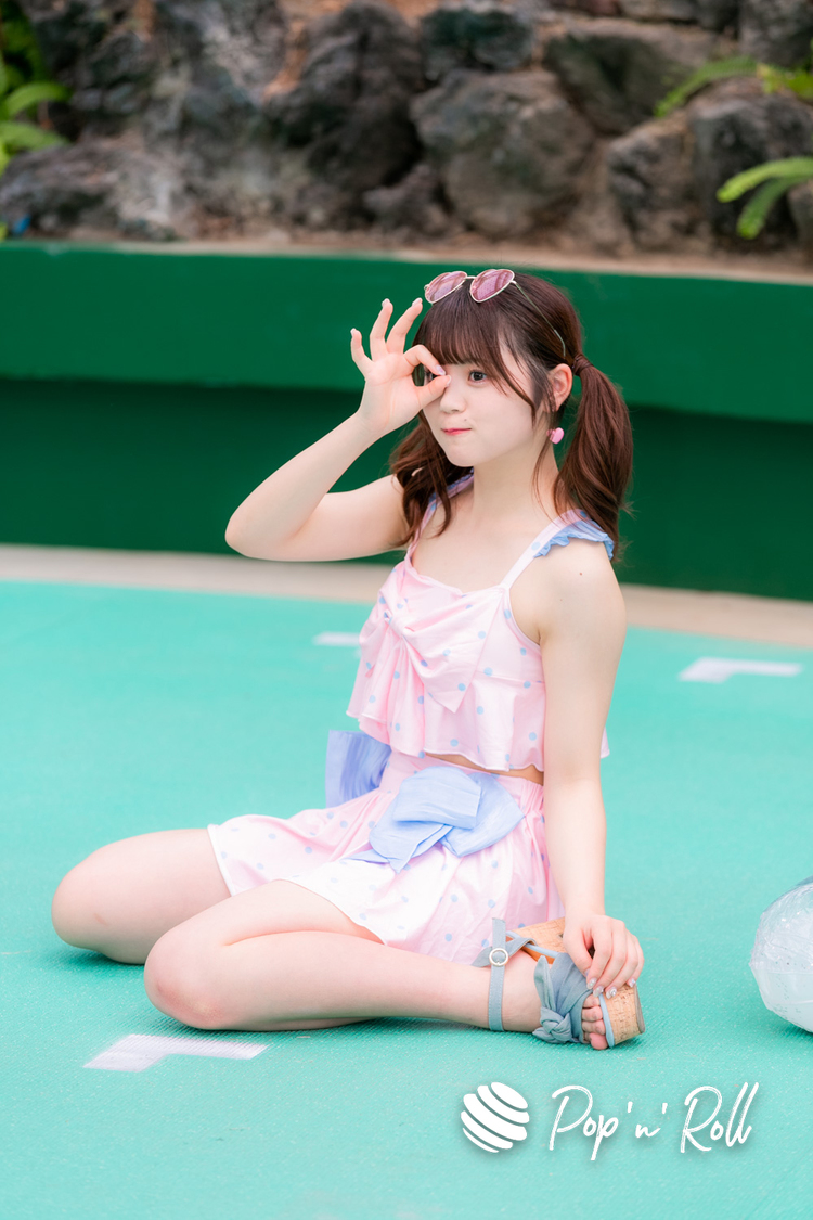 音咲あやね（Pinky Spice）＜SUMMERLAND IDOL CARNIVAL＞（3月19日／撮影：河邉有実莉）