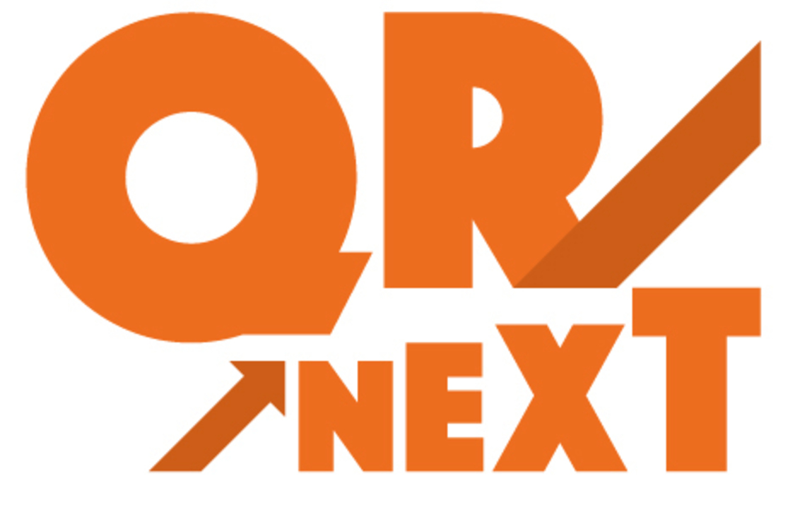 『QR→NEXT』ロゴ