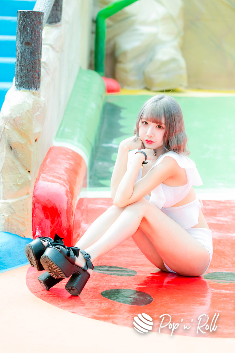 柊木りおな＜SUMMERLAND IDOL CARNIVAL＞（3月19日／撮影：河邉有実莉）