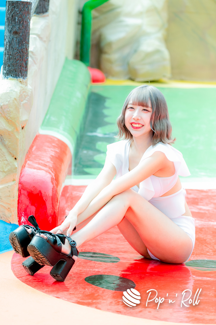 柊木りおな＜SUMMERLAND IDOL CARNIVAL＞（3月19日／撮影：河邉有実莉）