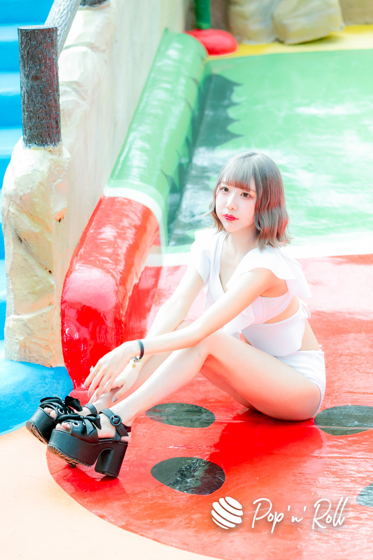 柊木りおな＜SUMMERLAND IDOL CARNIVAL＞（3月19日／撮影：河邉有実莉）