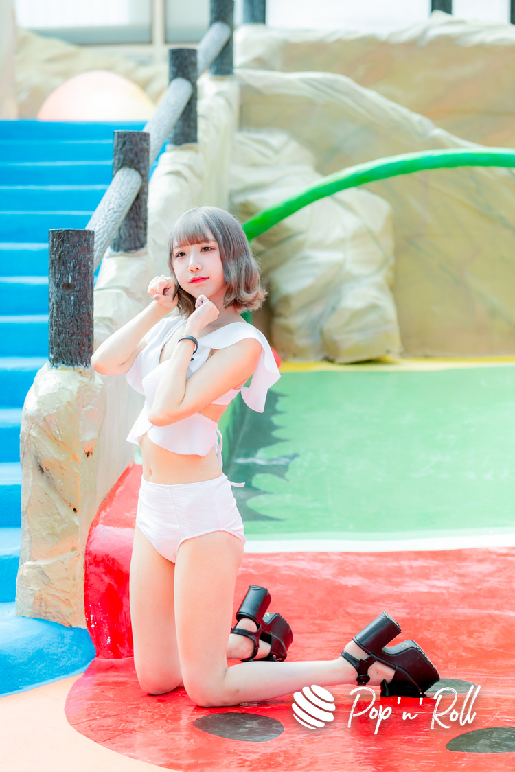 柊木りおな＜SUMMERLAND IDOL CARNIVAL＞（3月19日／撮影：河邉有実莉）