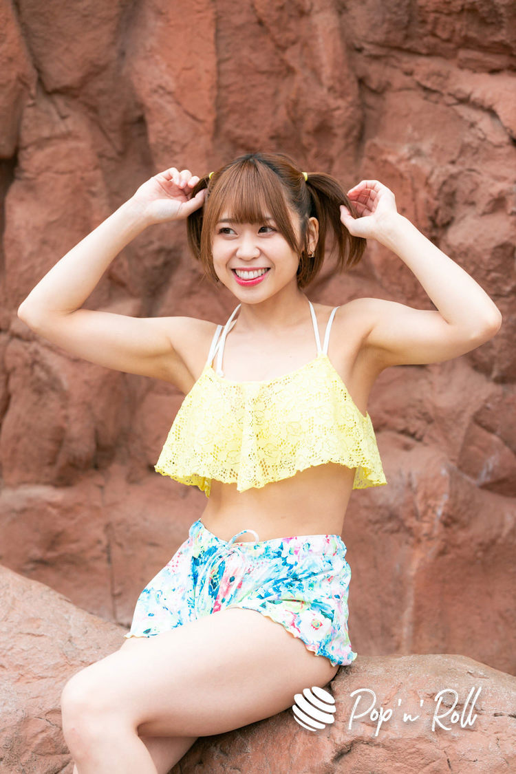 大塚れな（Pinky Spice）＜SUMMERLAND IDOL CARNIVAL＞（3月19日／撮影：河邉有実莉）