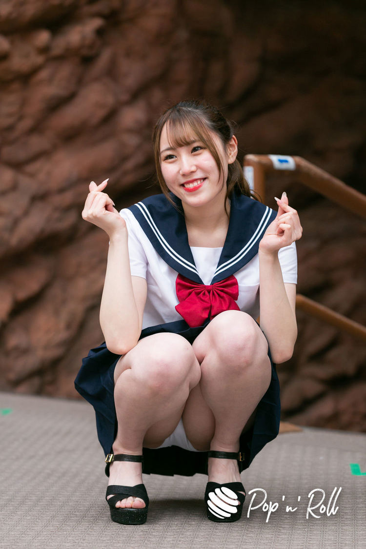 姫川さやね（Happink Lip Makeup）＜SUMMERLAND IDOL CARNIVAL＞（3月19日／撮影：河邉有実莉）