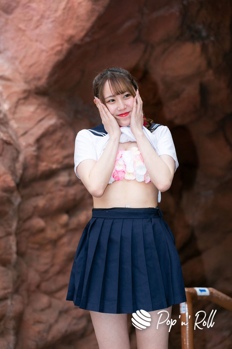 姫川さやね（Happink Lip Makeup）＜SUMMERLAND IDOL CARNIVAL＞（3月19日／撮影：河邉有実莉）