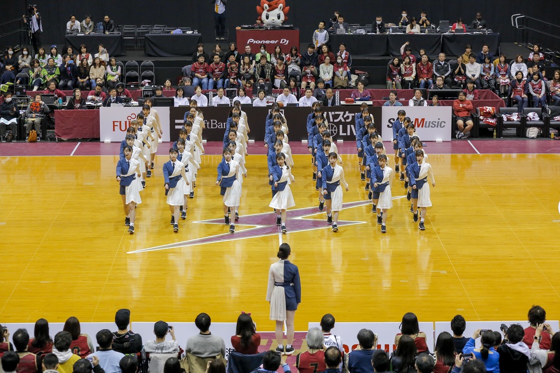 ラストアイドル　B.LEAGUE＜川崎ブレイブサンダース vs レバンガ北海道＞ハーフタイムショー