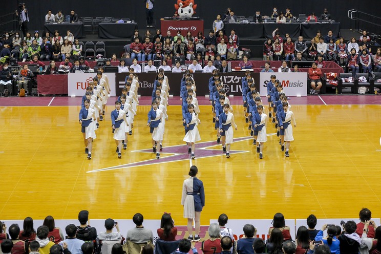 ラストアイドル　B.LEAGUE＜川崎ブレイブサンダース vs レバンガ北海道＞ハーフタイムショー