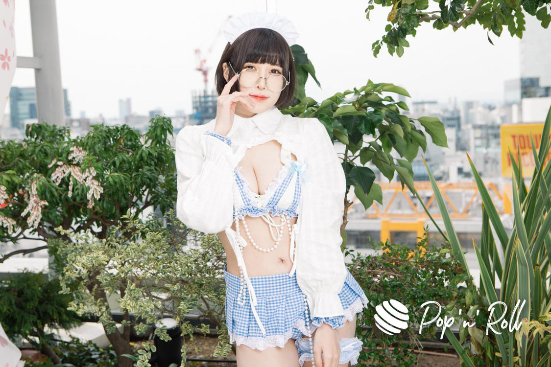 海飛あお（戦国アニマル極楽浄土）＜春のTGIF ONLINE 2022＞水着グラビア撮り下ろしフォト（3月23日）