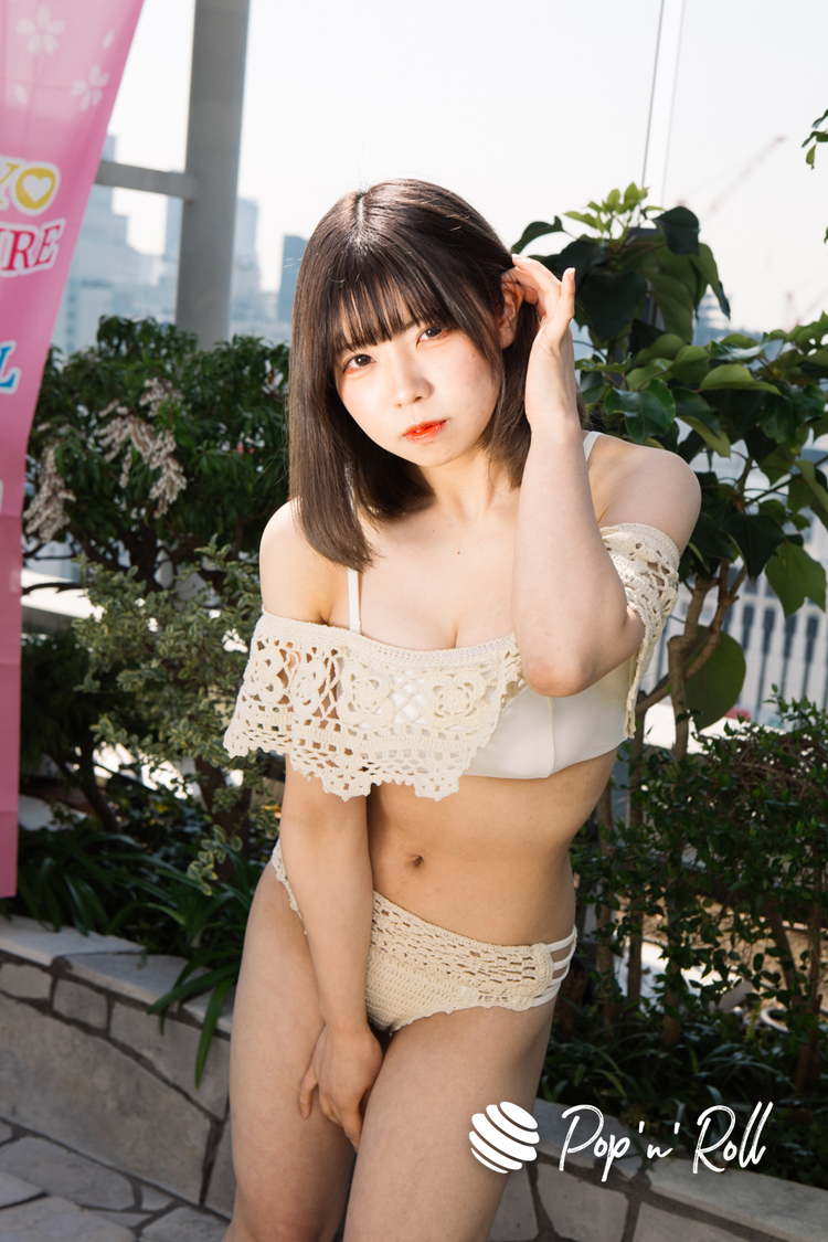 海枝あむ（ESTLINK☆）＜春のTGIF ONLINE 2022＞水着グラビア撮り下ろしフォト（3月24日）