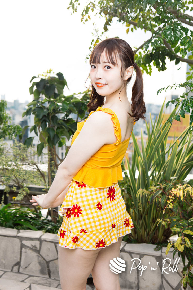 秋吉真衣（Teamくれれっ娘！）＜春のTGIF ONLINE 2022＞水着グラビア撮り下ろしフォト（3月24日）