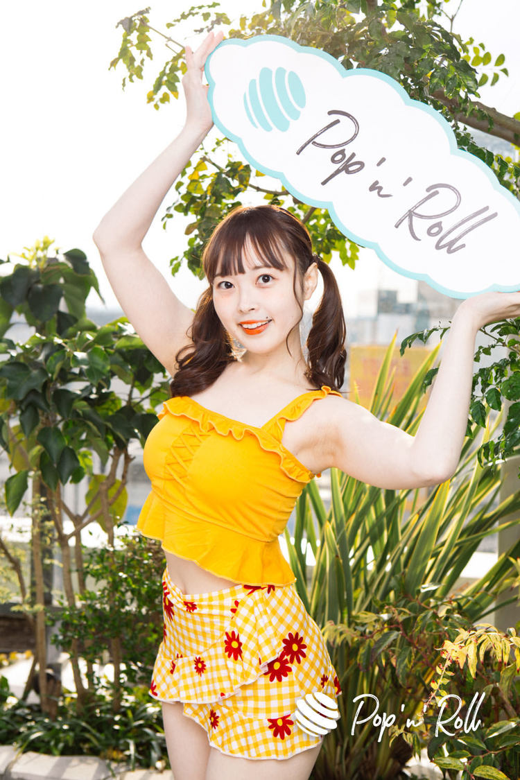 秋吉真衣（Teamくれれっ娘！）＜春のTGIF ONLINE 2022＞水着グラビア撮り下ろしフォト（3月24日）