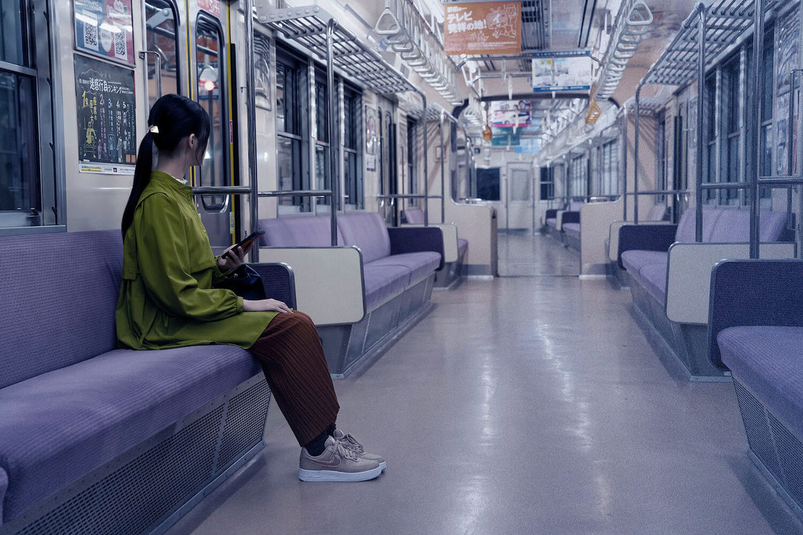 映画『きさらぎ駅』場面写真（©2022「きさらぎ駅」製作委員会）