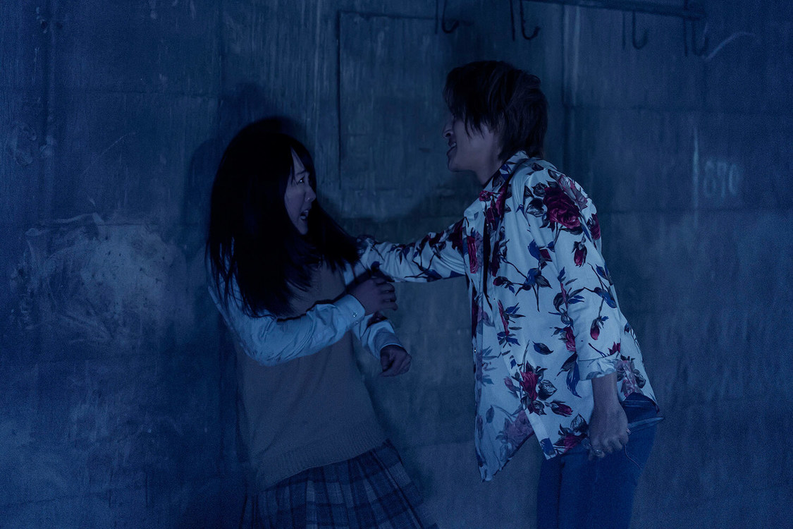 映画『きさらぎ駅』場面写真（©2022「きさらぎ駅」製作委員会）