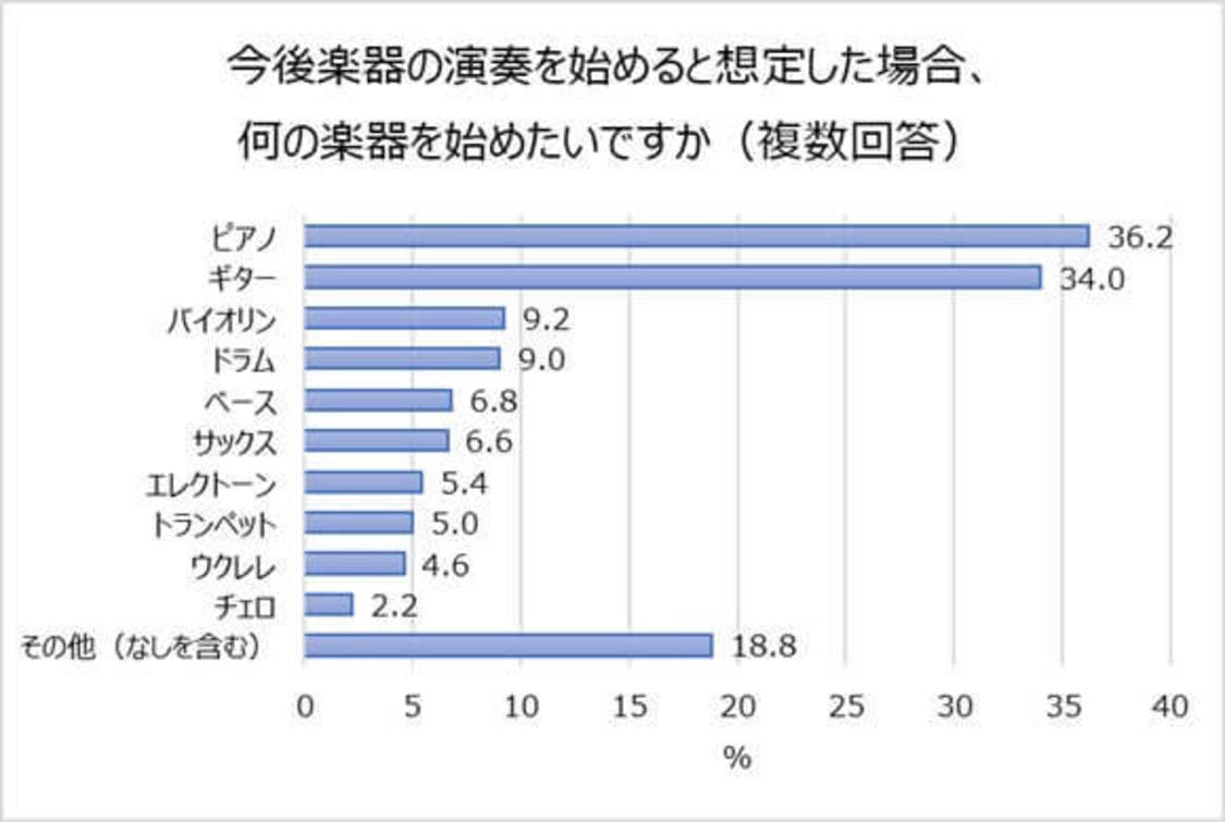 “楽器演奏に関する調査”
