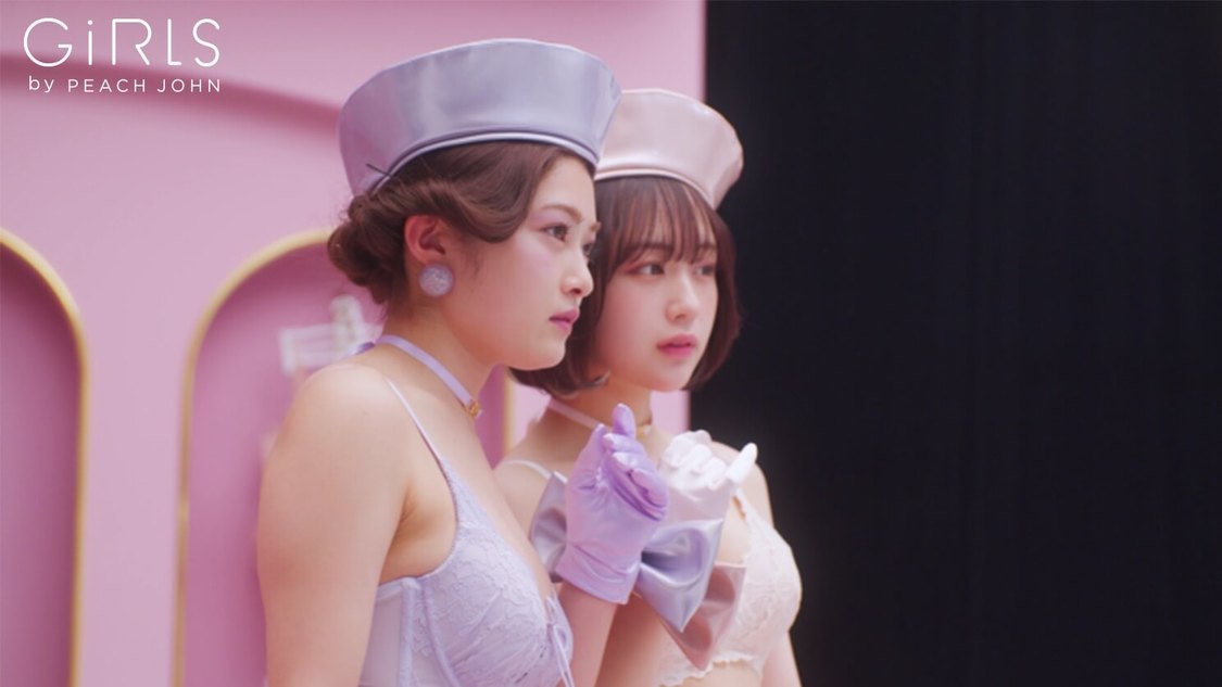 『GiRLS by PEACH JOHN』イメージムービーより