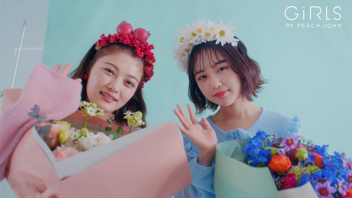 『GiRLS by PEACH JOHN』イメージムービーより