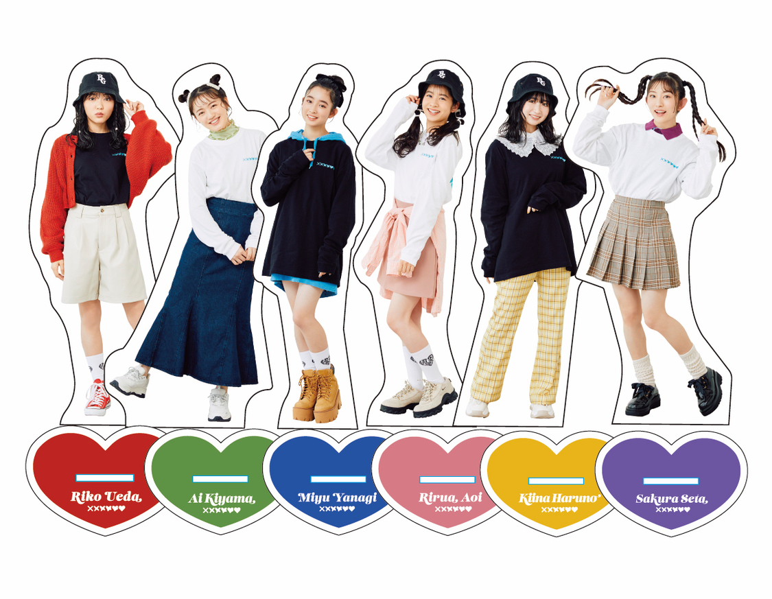 アクリルスタンドキーホルダー