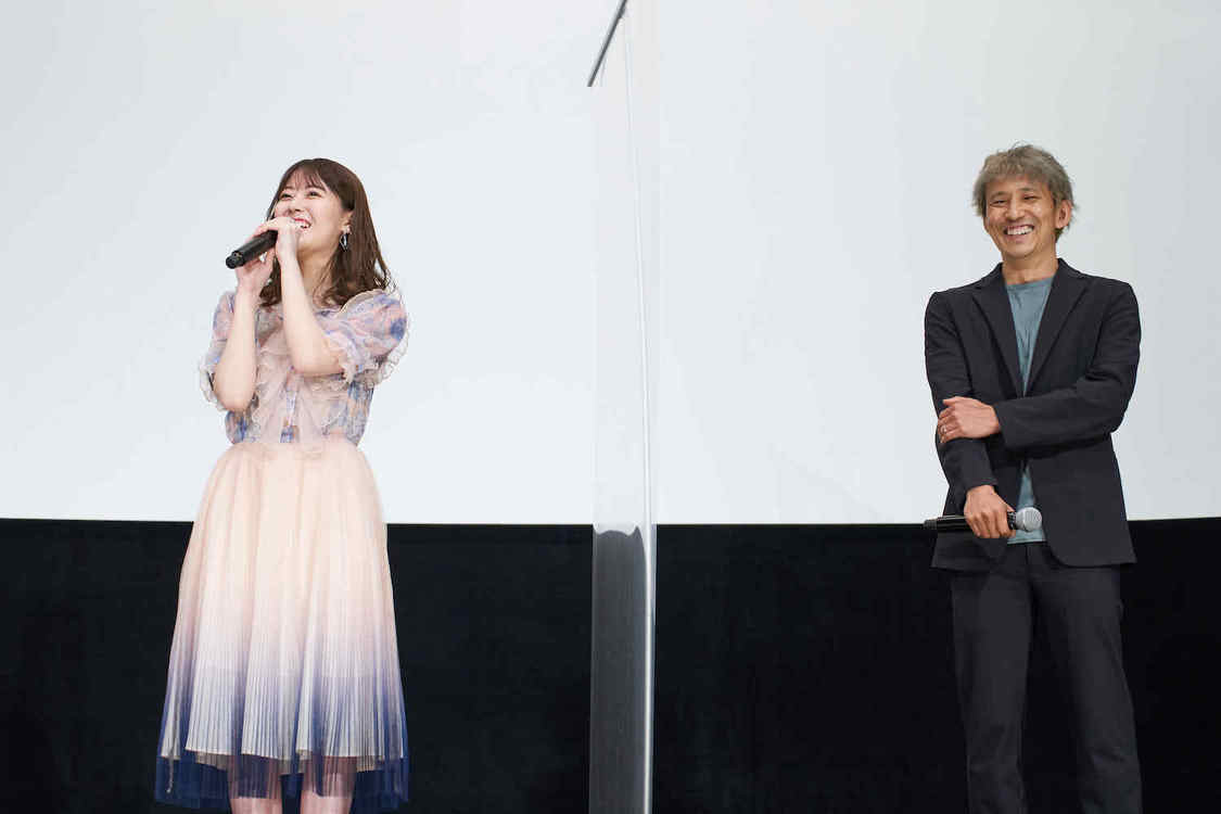 ＜映画『世の中にたえて桜のなかりせば』公開記念舞台挨拶＞丸の内TOEI ① （2022年4月2日）／©2021『世の中にたえて桜のなかりせば』製作委員会