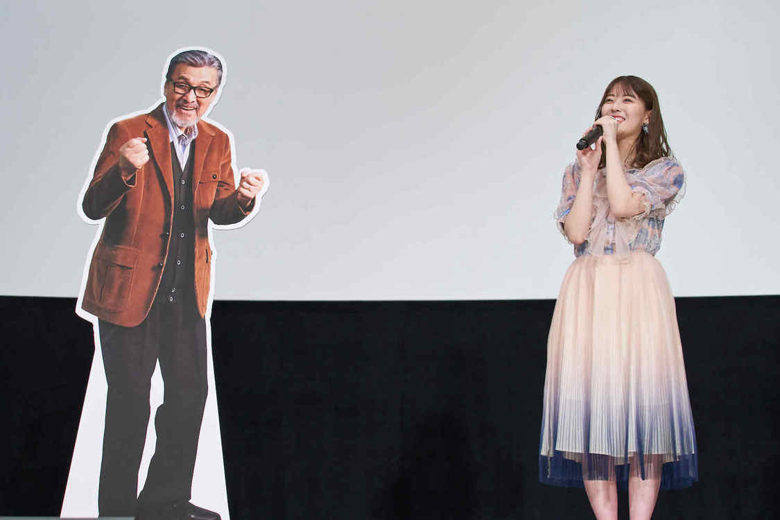 ＜映画『世の中にたえて桜のなかりせば』公開記念舞台挨拶＞丸の内TOEI ① （2022年4月2日）／©2021『世の中にたえて桜のなかりせば』製作委員会