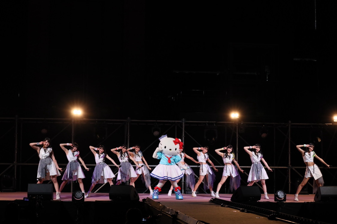 ハローキティ＆OCHA NORMA＜ひなフェス＞幕張メッセ国際展示場 1・2ホール（2022年4月2日）