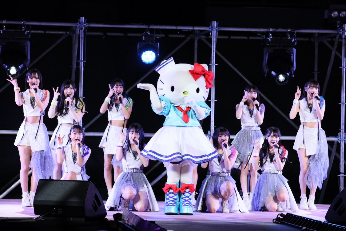 ハローキティ＆OCHA NORMA＜ひなフェス＞幕張メッセ国際展示場 1・2ホール（2022年4月2日）