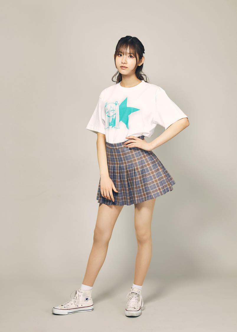 皆藤悠柚『FIRSTORDER×初音ミクコラボアイテム』（撮影：田中丸善治）