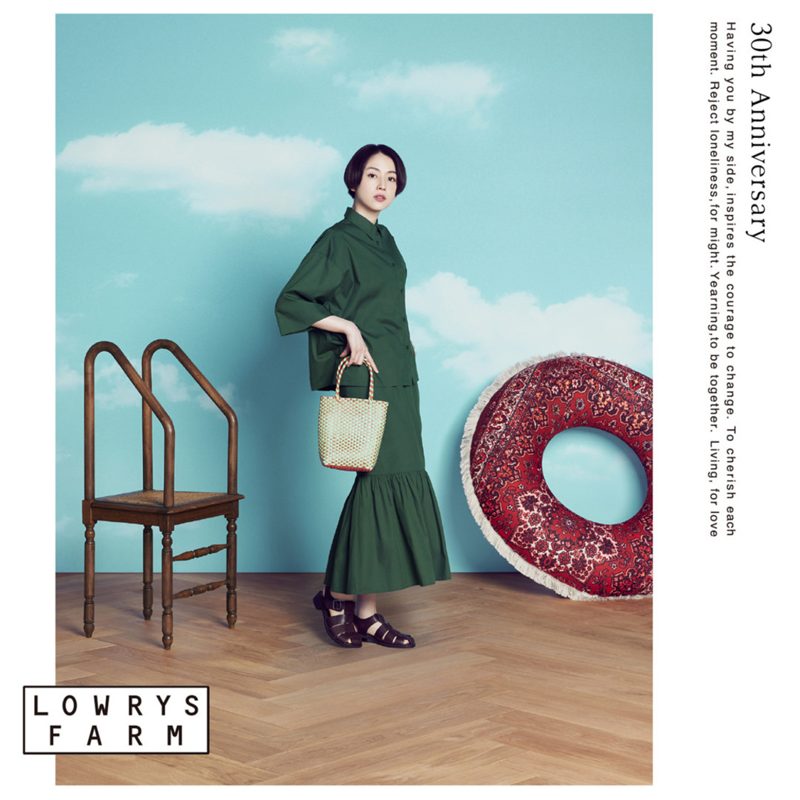 『LOWRYS FARM』2022夏ビジュアル