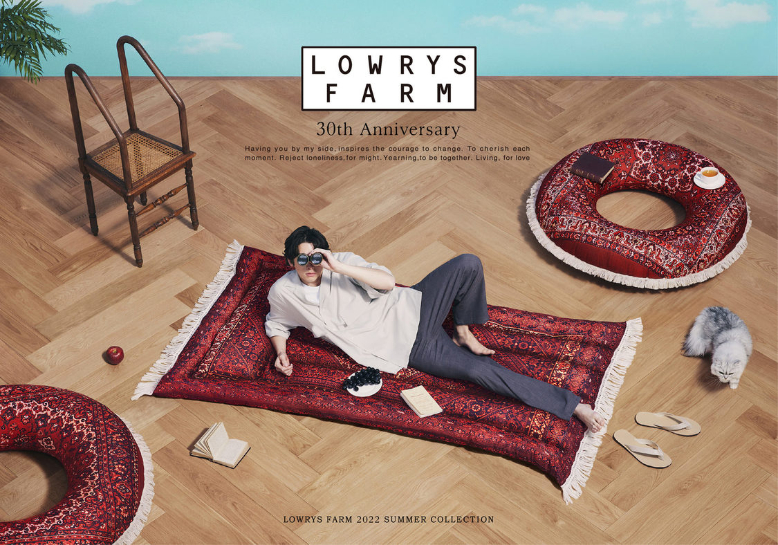 『LOWRYS FARM』2022夏ビジュアル