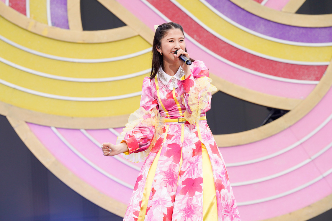 ももいろクローバーZ＜ももクロ 春の一大事2022 ～笑顔のチカラ つなげるオモイ in 楢葉・広野・浪江 三町合同大会～＞｜福島・J-VILLAGE（2022年4月24日）／撮影：上飯坂一、増田慶