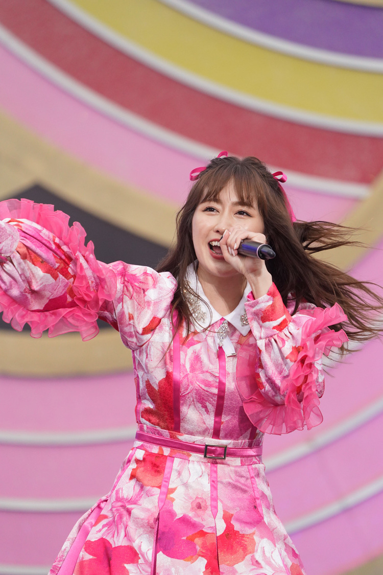 ももいろクローバーZ＜ももクロ 春の一大事2022 ～笑顔のチカラ つなげるオモイ in 楢葉・広野・浪江 三町合同大会～＞｜福島・J-VILLAGE（2022年4月24日）／撮影：上飯坂一、増田慶