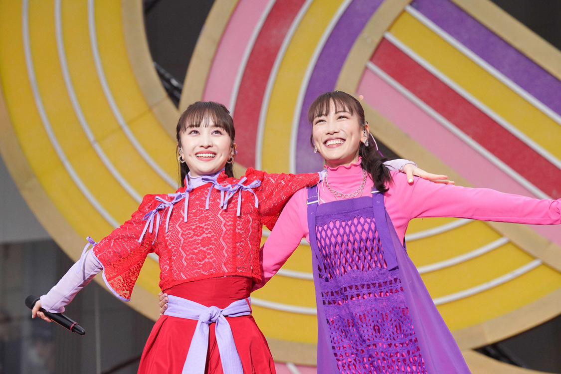 ももいろクローバーZ＜ももクロ 春の一大事2022 ～笑顔のチカラ つなげるオモイ in 楢葉・広野・浪江 三町合同大会～＞｜福島・J-VILLAGE（2022年4月24日）／撮影：上飯坂一、増田慶