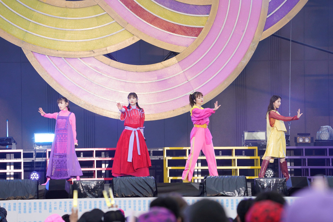 ももいろクローバーZ＜ももクロ 春の一大事2022 ～笑顔のチカラ つなげるオモイ in 楢葉・広野・浪江 三町合同大会～＞｜福島・J-VILLAGE（2022年4月24日）／撮影：上飯坂一、増田慶