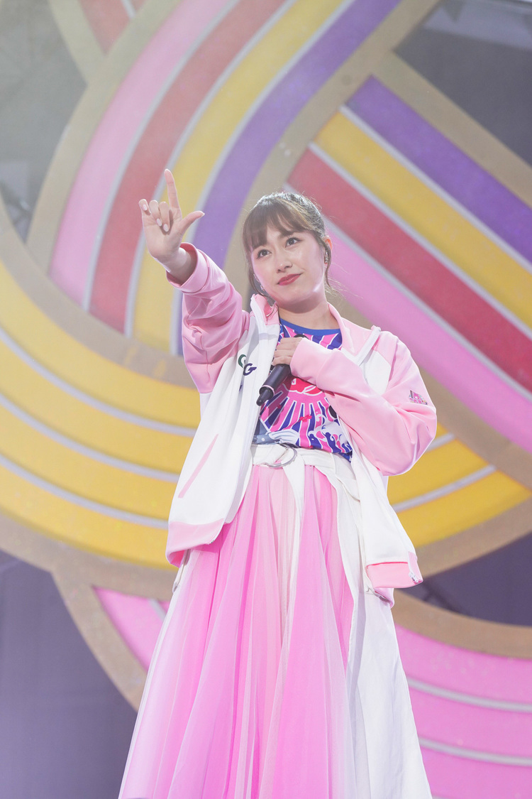 ももいろクローバーZ＜ももクロ 春の一大事2022 ～笑顔のチカラ つなげるオモイ in 楢葉・広野・浪江 三町合同大会～＞｜福島・J-VILLAGE（2022年4月24日）／撮影：上飯坂一、増田慶