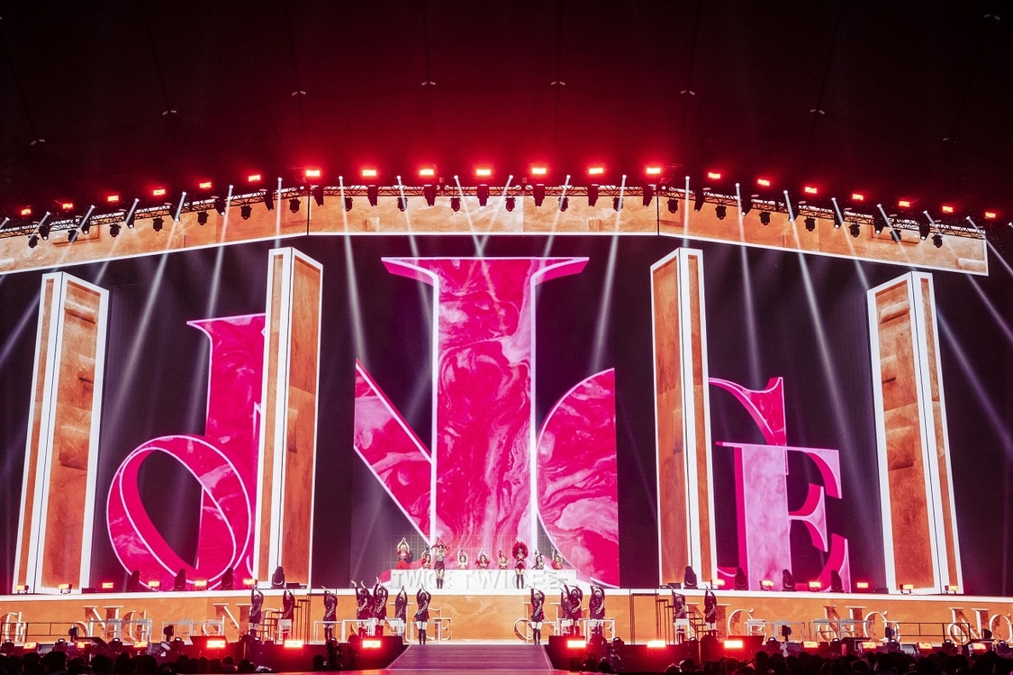 ＜TWICE 4TH WORLD TOUR 'III' IN JAPAN＞東京ドーム（2022年4月25日／撮影：田中聖太郎）