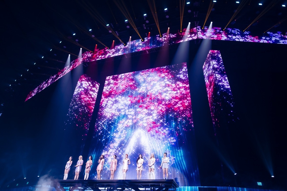 ＜TWICE 4TH WORLD TOUR 'III' IN JAPAN＞東京ドーム（2022年4月25日／撮影：田中聖太郎）