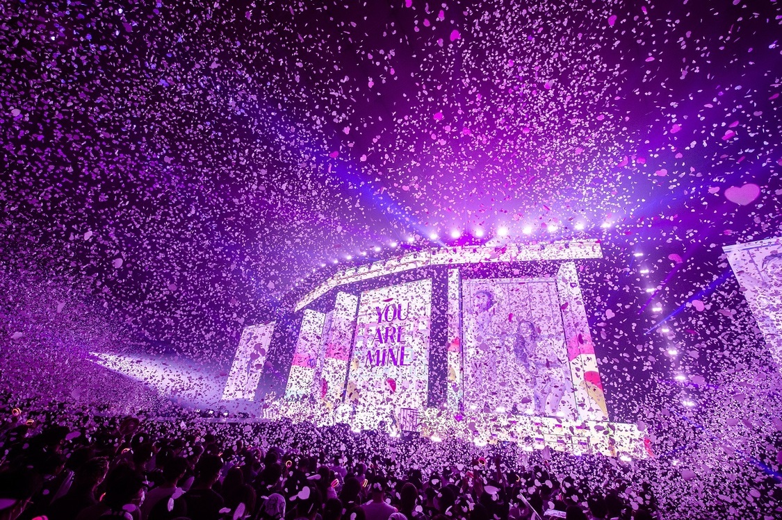 ＜TWICE 4TH WORLD TOUR 'III' IN JAPAN＞東京ドーム（2022年4月25日／撮影：田中聖太郎）