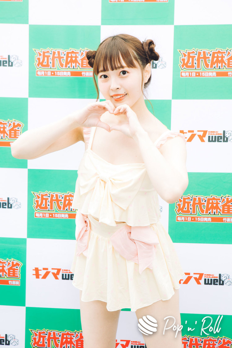 秋吉真衣（Teamくれれっ娘！）＜近代麻雀水着祭2022＞水着グラビア撮り下ろしフォト（4月29日）