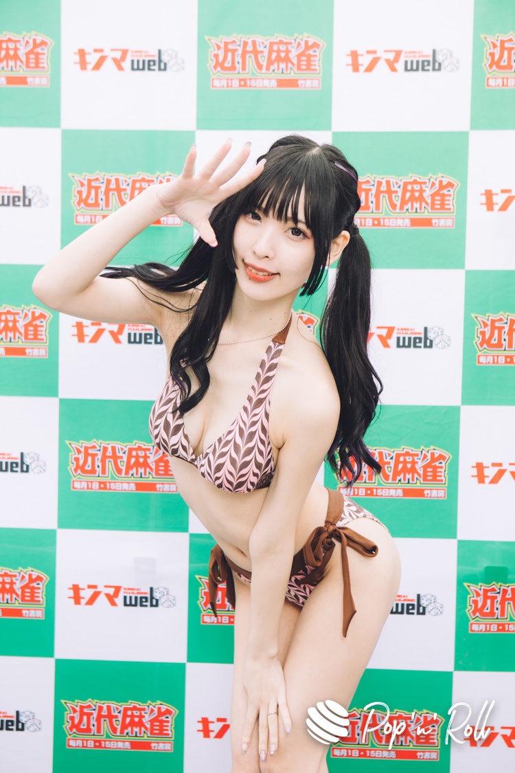 あづな＜近代麻雀水着祭2022＞水着グラビア撮り下ろしフォト（4月29日）