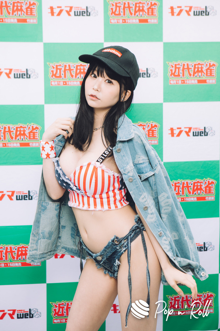 五木あきら＜近代麻雀水着祭2022＞水着グラビア撮り下ろしフォト（4月29日）