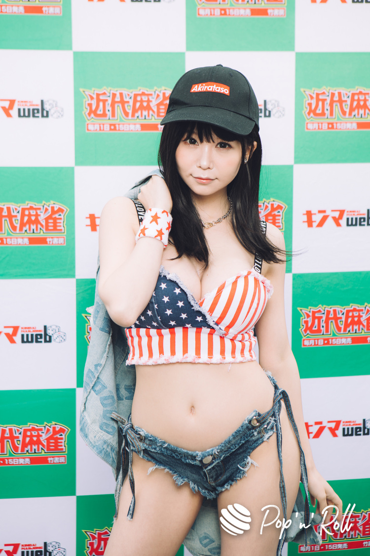 五木あきら＜近代麻雀水着祭2022＞水着グラビア撮り下ろしフォト（4月29日）