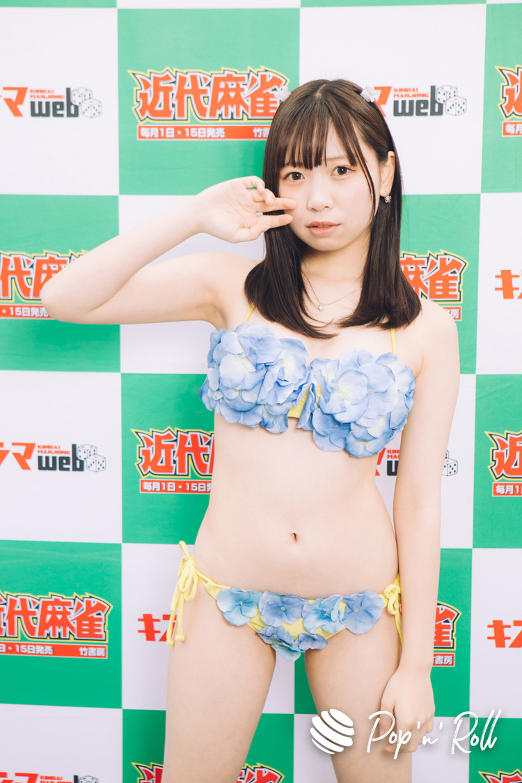 三葉まい（JAPANARIZM）＜近代麻雀水着祭2022＞水着グラビア撮り下ろしフォト（4月29日）